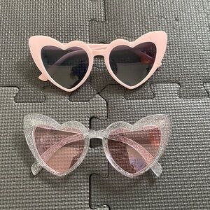 Heart shaped sunglasses